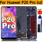 Display LCD AMOLED con Touch Screen Digitizer per Huawei P20 Pro, Ricambio per HUAWEI P20 Pro CLT-L29C L29 L09 AL01 TL01