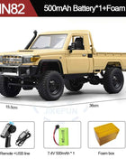 MN82S RC Crawler 1/12 Full Scale LC79 RC Pickup Short Truck 4WD Remote Control Climbing Off-road Car Toys for Kids Adults Gifts