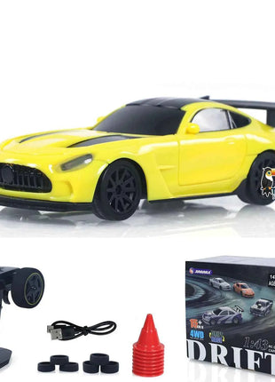 SALE 4WD RTR 1/43 RC Speed Car Four-wheel Drive Radio Control 2.4g Mini Racing Drifting Car Toys High Speed Model Gift for Boys