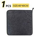 SEAMETAL Car Wash Towel 1200GSM Microfiber Double-Sided Ultra Absorbent Car Wash Cloth Cleaning Drying Towel Washing Accessories