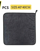 SEAMETAL Car Wash Towel 1200GSM Microfiber Double-Sided Ultra Absorbent Car Wash Cloth Cleaning Drying Towel Washing Accessories