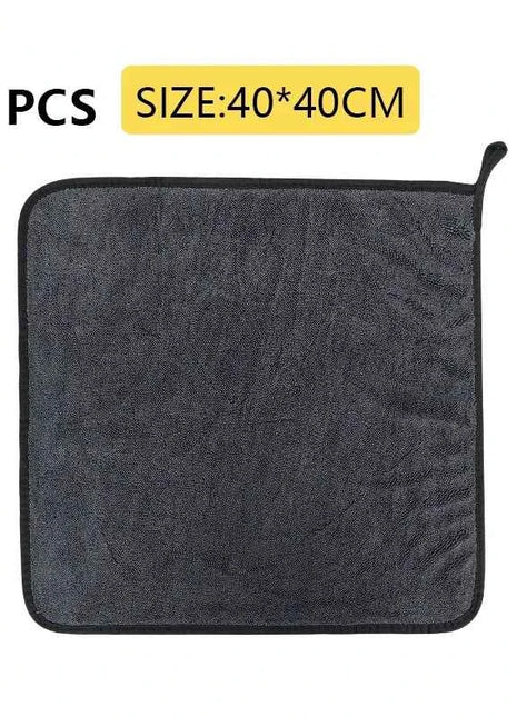 SEAMETAL Car Wash Towel 1200GSM Microfiber Double-Sided Ultra Absorbent Car Wash Cloth Cleaning Drying Towel Washing Accessories