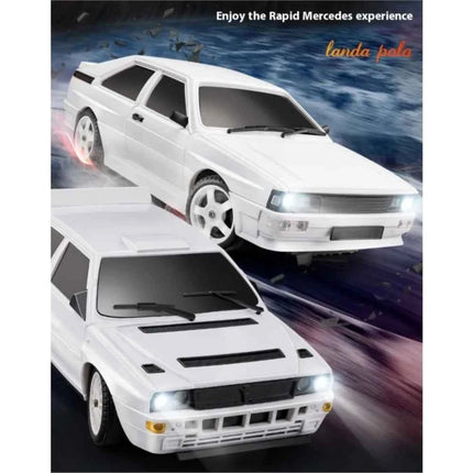 1/28 LDRC LD2802 RC Drift Car 4WD 2.4G RC Car ESC Servo RC Racing Vehicle Motor Protection Nylon Frame RTR Model RC Toys for Boy