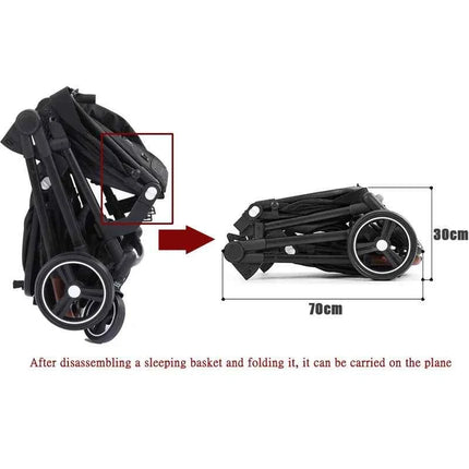 2025 New Foldable, Multifunctional Twin Stroller That Can Be Disassembled Into A Lightweight Baby Bike. Shipping Within The EU