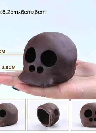Ceramic House Fish Tank Aquarium Decoration Fish Shrimps Shelter House Pottery Scorpion House Canister Simulation Stone Ornament