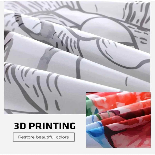 3D Print F.E.A.R. 2 Project Origin Bedding Set Duvet Cover Bed Set Quilt Cover Pillowcase Comforter king Queen Size Boys Adult
