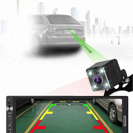 IPS 6.9 Inch 1Din Wireless Or wired Carplay Android Auto Car Radio Multimedia MP5 Player 1 Din DVD Bluetooth Stereo USB Charging