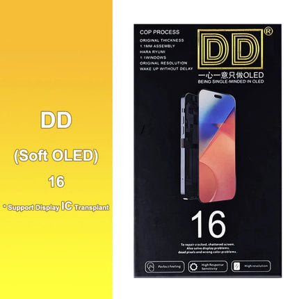 DD OLED Display LCD Per iPhone 12 13 14 15 16 16e Pro Max Plus Mini Display LCD Touch Screen Digitizer Assembly sostituzione