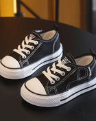 Good quality canvas shoes for children Boys' shoes Graffiti New spring and autumn girls' shoes Non-slip sneakers