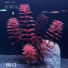 Artificial Aquarium Decor Plants Water Weeds Ornament Aquatic Fish Tank Simulation Grass Flower Decoration Accessories