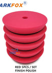Red x 5pcs / 5 Inch Backer