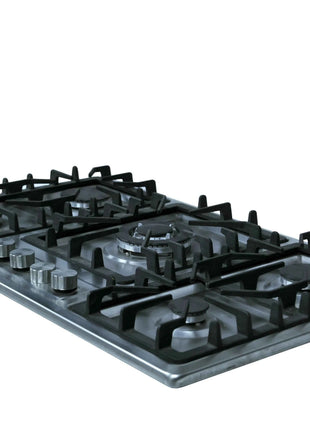 5 Burner Gas Cooker Class Energy Electric Gas Stove for Kitchen Cooking Table Top Built-In Cooktop for Hotels Households