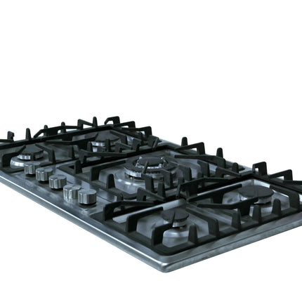 5 Burner Gas Cooker Class Energy Electric Gas Stove for Kitchen Cooking Table Top Built-In Cooktop for Hotels Households