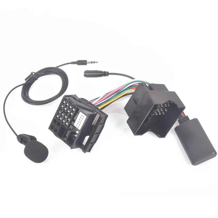 Per Peugeot 206 207 307 301 407 Per Citroen C4 C5 C6 Berlingo RD4 Radio Cablaggio Microfono Vivavoce Bluetooth 5.0 Adattatore AUX