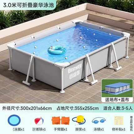 Staffa per piscina casa per bambini grande nuoto per adulti famiglia piscina per bambini piscina da bagno all'aperto per adulti
