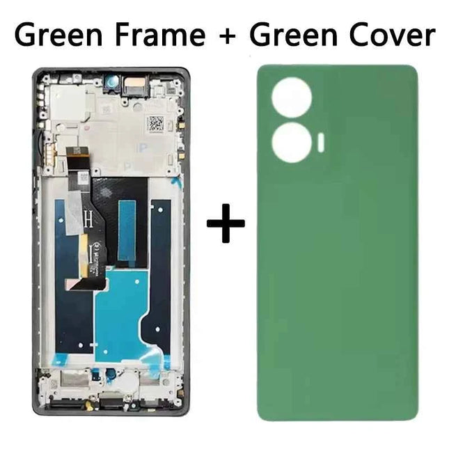 6.7"AMOLED 120Hz LCD For Motorola Edge 50 Fusion LCD Display Touch Screen Digitizer For Moto Edge 50 Fusion Display