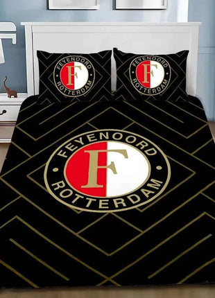 3D Print Hot Fc F-Feyenoords Bedding Set Bedroom Quilt Cover Set Single Double Size Duvet Cover Pillowcase for Adult Boys
