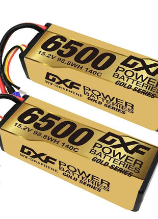 1/2PCS DXF Lipo 3S 4S 2S Battery 7.4V 11.1V 14.8V 8400mAh 6500mAh 6750mAh 7000mAh 5200mAh 9200mah 10000mah Hardcase for RC Car
