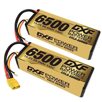1/2PCS DXF Lipo 3S 4S 2S Battery 7.4V 11.1V 14.8V 8400mAh 6500mAh 6750mAh 7000mAh 5200mAh 9200mah 10000mah Hardcase for RC Car