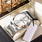 P930 Rose Gold White Surface Steel Belt