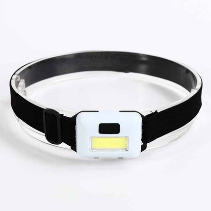 Mini COB Headlamp portable LEDHeadlamp waterproof headlamp with 3 modes of lighting outdoor camping head flashlight