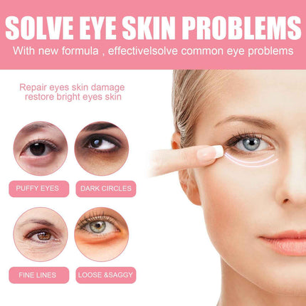 FFOrder Instant Facial Firming Eye Cream Stick Removes Dark Circles Around The Eyes, Reduces Fine Lines, Tightens And Lifts, And Moisturizes The Skin