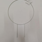 Round butterfly white