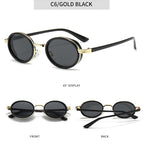 Gold Frame Black And Gray Piece