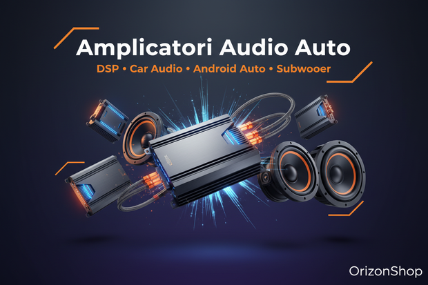 Banner Amplificatori Audio Auto DSP