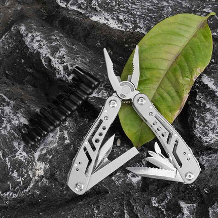 Outdoor stainless steel multi-purpose knife pliers Folding multi-purpose knife portable field emergency tool pliers