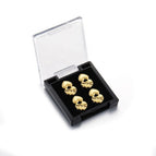 2 paia di gold-boxed