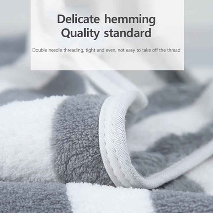 FFOrder 1 Pcs Thickened Absorbent Bath Towel Soft Face Towel For Home