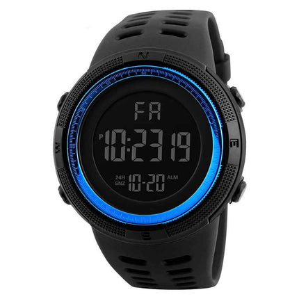 Men's Watch Men's Sport Digital Watch Large dial Luminous waterproof alarm clock Multi-functional military electronic watch