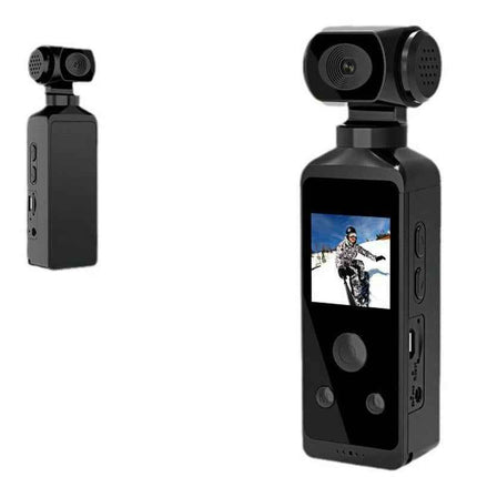 Pocket 4K Ultra HD Action Camera 270° Rotatable Vlog Wifi Mini action Camera Waterproof case helmet Travel bike driver Recorder