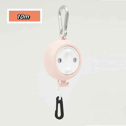 10m outdoor non-porous clothesline Portable retractable camping clothes hanger hanger clothesline camping equipment