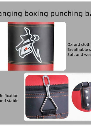 Set Sacco da Boxe Fitness con Supporto - Allenamento Professionale Casa