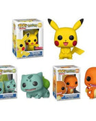 FUNKO POP Pokemon - Action Figure Pikachu Charmander Bulbasaur Collezione