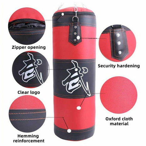 Set Sacco da Boxe Fitness con Supporto - Allenamento Professionale Casa