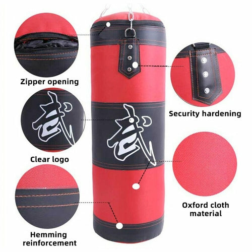 Set Sacco da Boxe Fitness con Supporto - Allenamento Professionale Casa