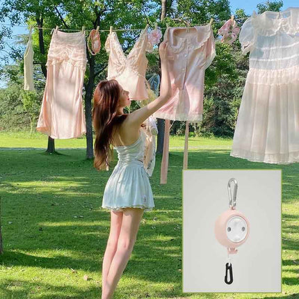 10m outdoor non-porous clothesline Portable retractable camping clothes hanger hanger clothesline camping equipment