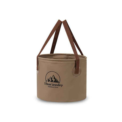 10/20L Foldable Portable Bucket With Lid Car Wash Fishing Bathroom Tools Silicone Bucket Outdoor Camping Household Items
