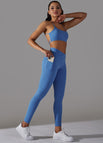 Blue / XS / Bra + Pants Set