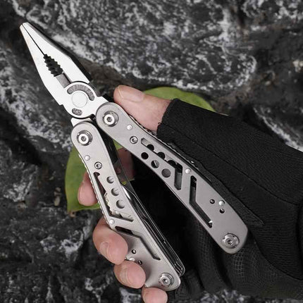 Outdoor stainless steel multi-purpose knife pliers Folding multi-purpose knife portable field emergency tool pliers