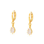 24K gold-plated crystal white