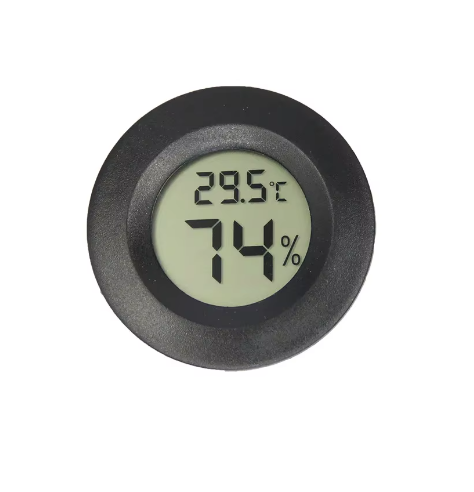 Outdoor sports thermometer, reptile electronic hygrometer, circular hygrometer, Camping equipment tool accessories, outdoor gadgets